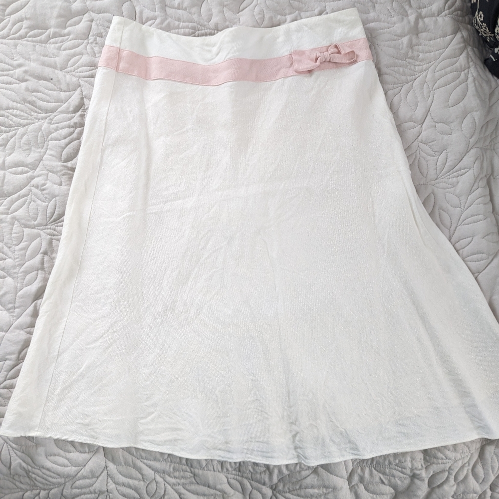 Cute linen skirt